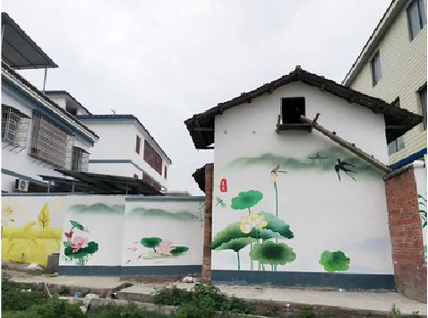 色达室外墙绘-从选材到保养。