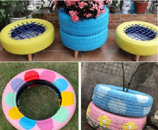 色达墙体彩绘-变废为宝