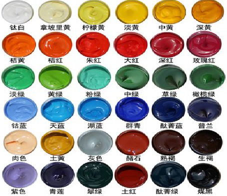 色达墙绘颜色的选择有讲究。