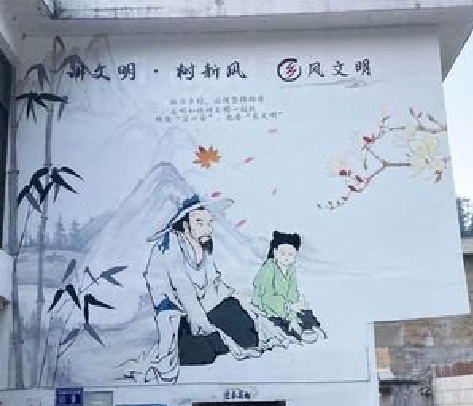 色达分享几个墙绘保养知识。